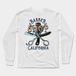 BARBER SHOP Long Sleeve T-Shirt